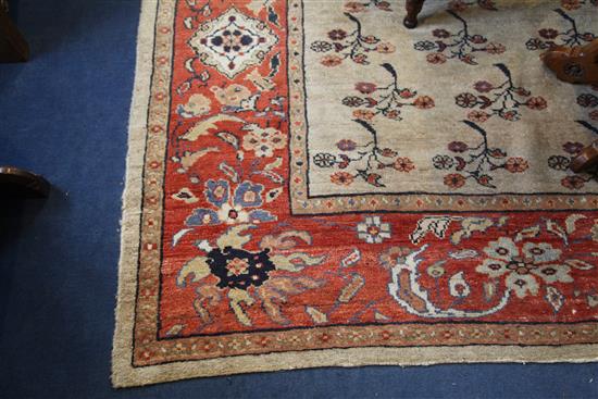 A Zeigler carpet, 13ft 9in. x 10ft 9in.